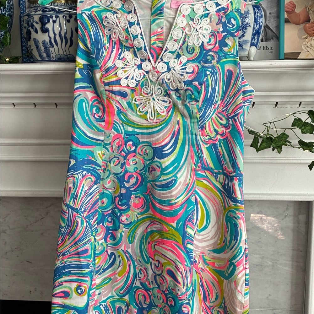 Lilly Pulitzer Vibrant Swirl Mini Dress